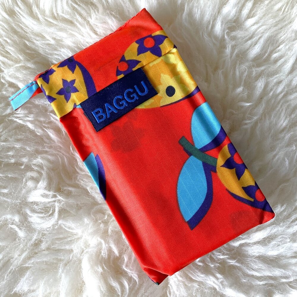 NWOT Wine Baggu - Kumquat Collage